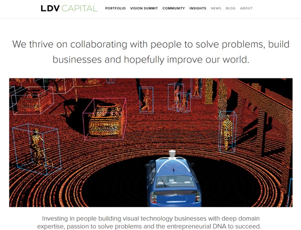 LDV Capitalホームページ画像