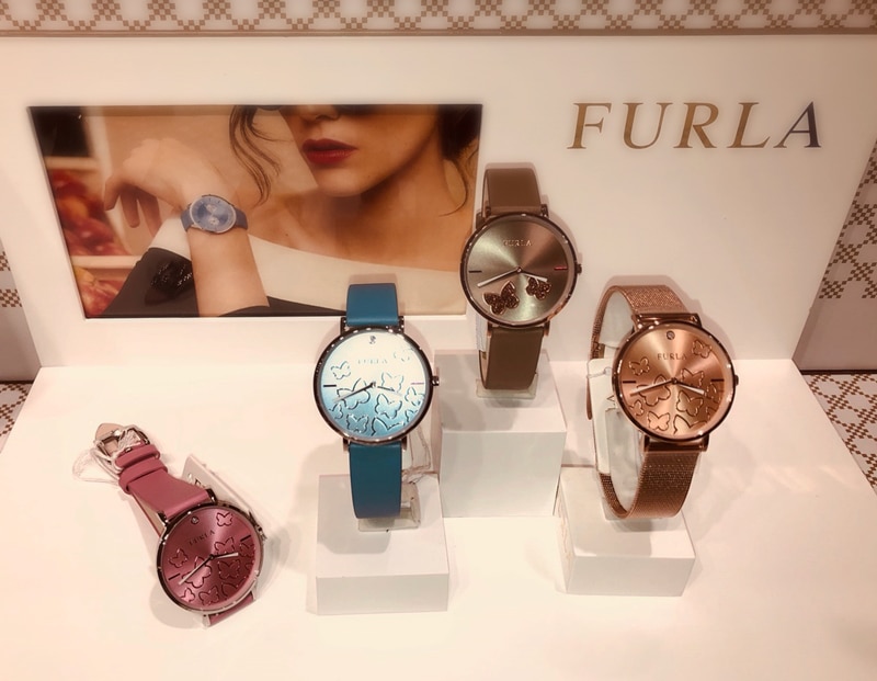 美品】FURLA 腕時計 フルラ ウォッチ 蝶々 - 時計