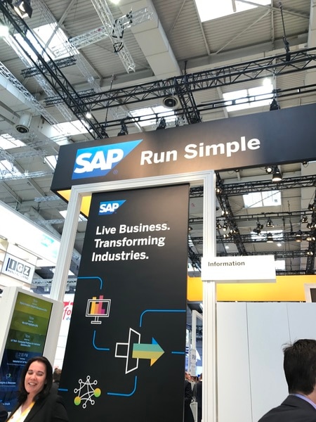 SAPのブース