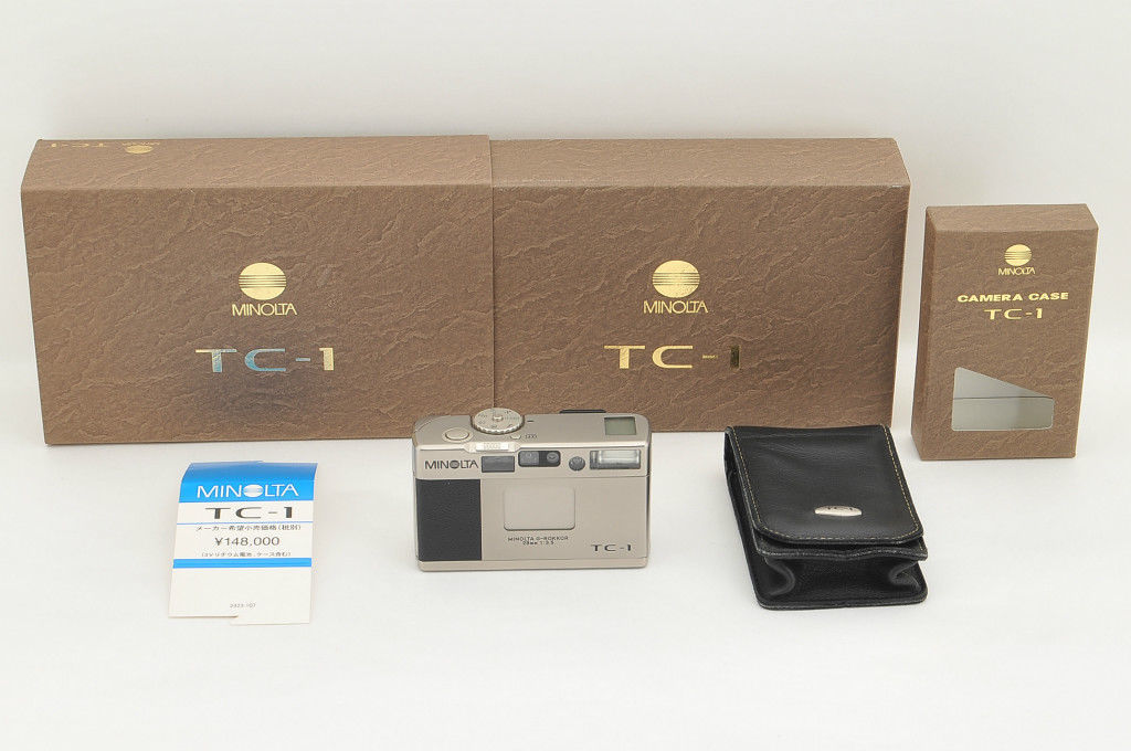 ミノルタ TC-1｜買取価格上昇。T2と双璧をなす高級コンパクト | イシイカメラ