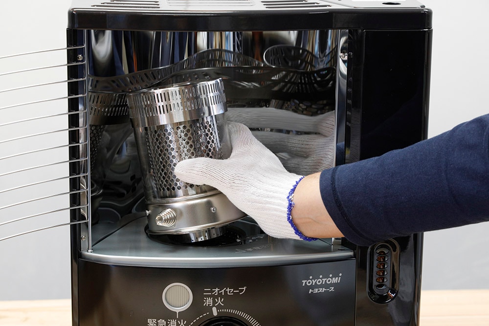 石油ストーブの替え芯 交換方法 Diy Clip ー暮らしに創る喜びをー