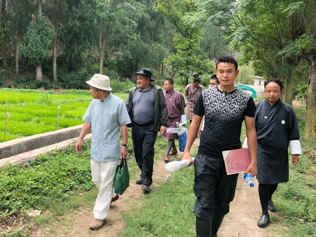 MIHARAS設置先：ブータン王国 有機農業実証試験