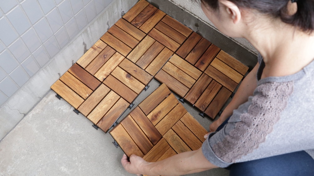 ベランダの床にパネルデッキを敷く Diy Clip ー暮らしに創る喜びをー ベランダの床にパネルデッキを敷く Diy Clip ー暮らしに創る喜びをー