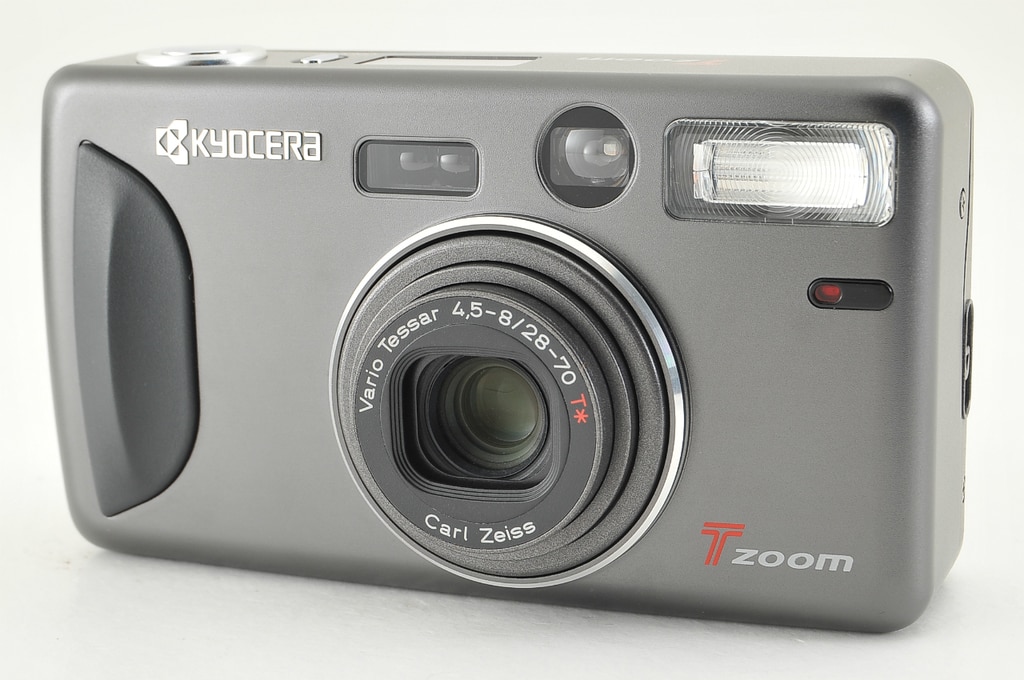 KYOCERA Slim T モスグリーン　京セラ フィルムカメラ