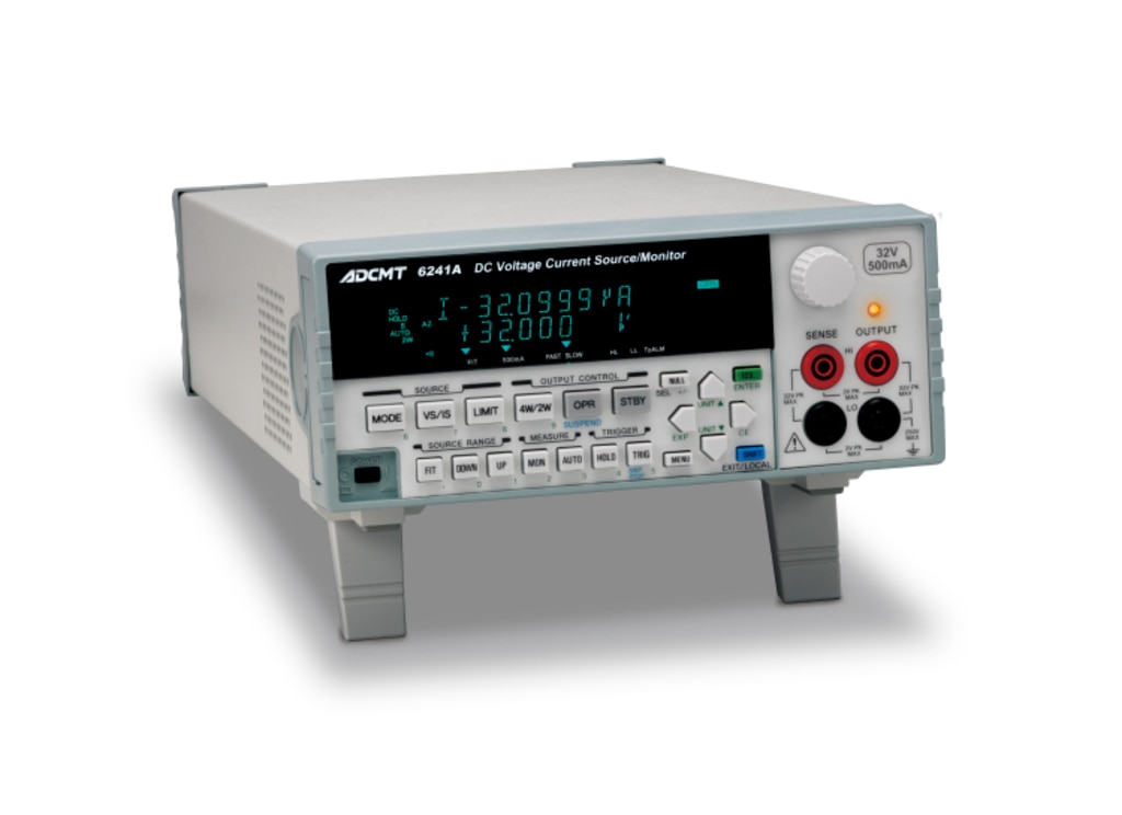 6241A 直流電圧・電流源／モニタ DC Voltage Current Source Monitor