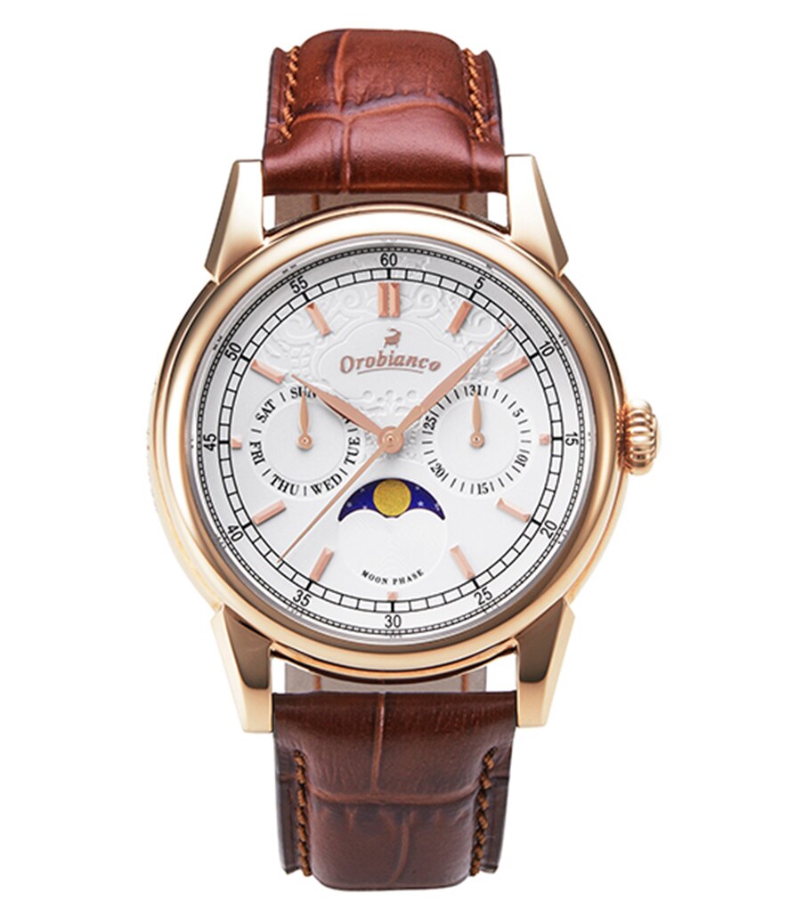 買い手オロビアンコ Orobianco腕時計32mmムーンフェイス OR0075-33 腕時計(アナログ)