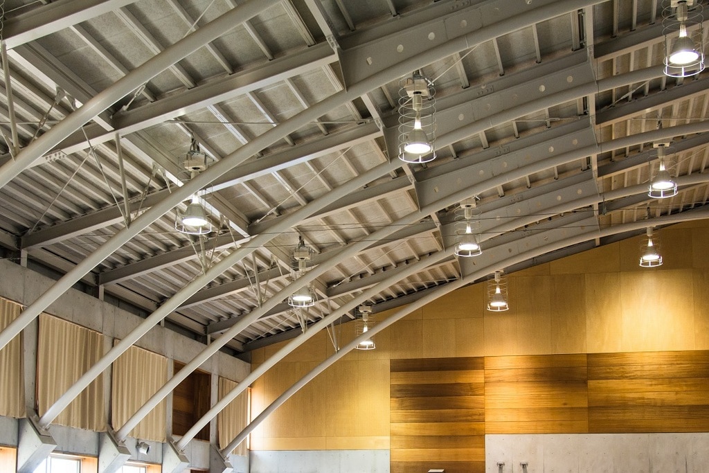 水銀灯HID照明器具安定器、電球なし投光器工場グラウンド