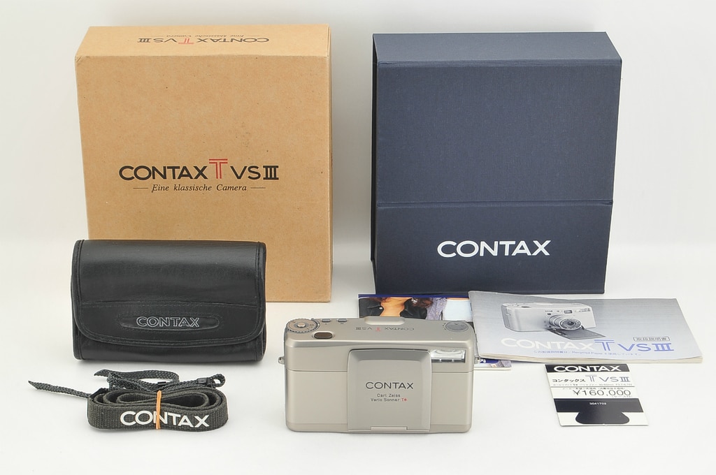 〓使用感少なく非常に綺麗〓コンタックス CONTAX TVS III 3 シルバー ...