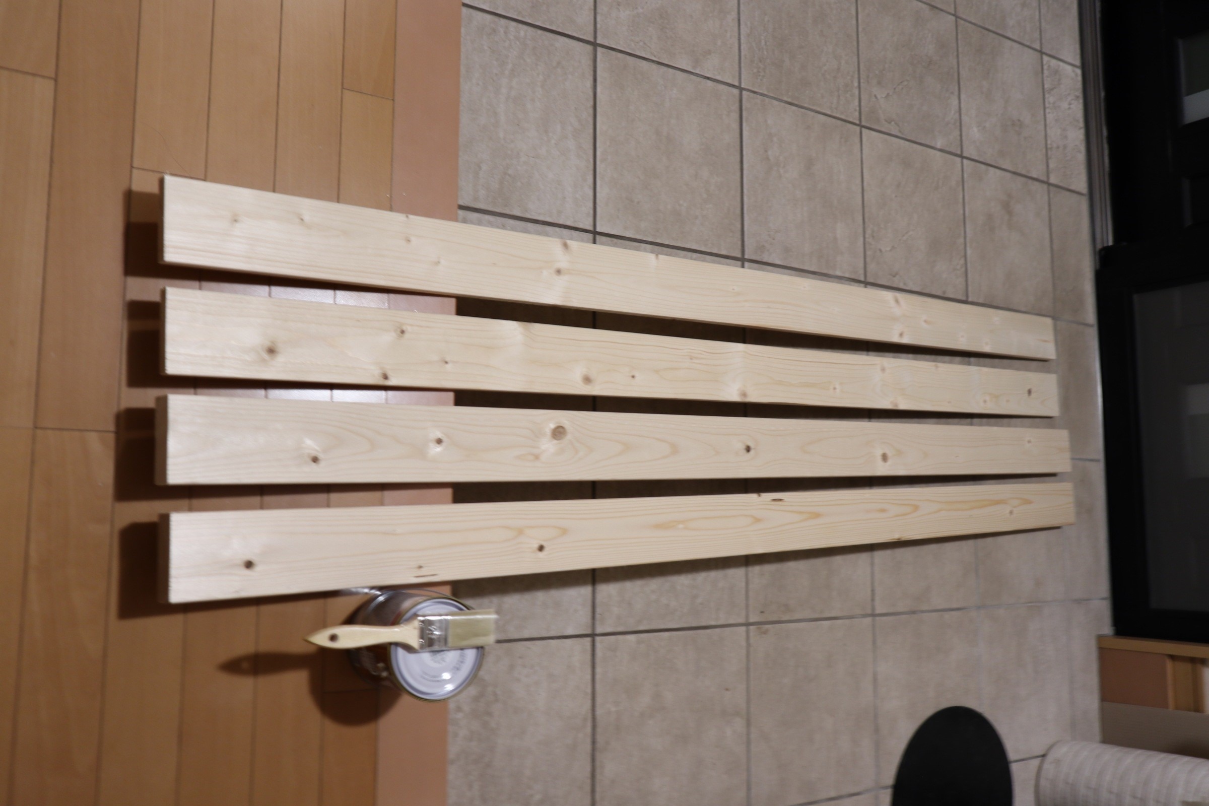 処分予定】らせん階段 木製 DIY 木材 家 - 静岡県のその他