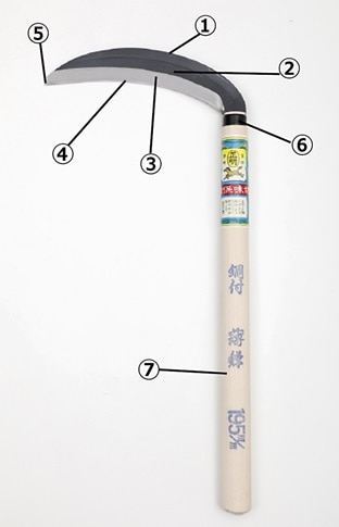 鎌の正しい選び方と使い方