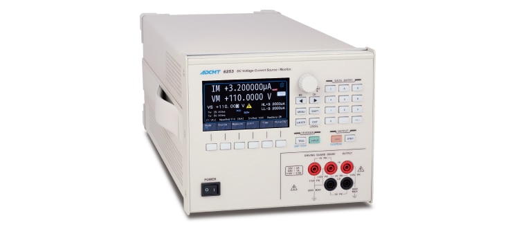 6253 直流電圧・電流源／モニタ DC Voltage Current Source Monitor