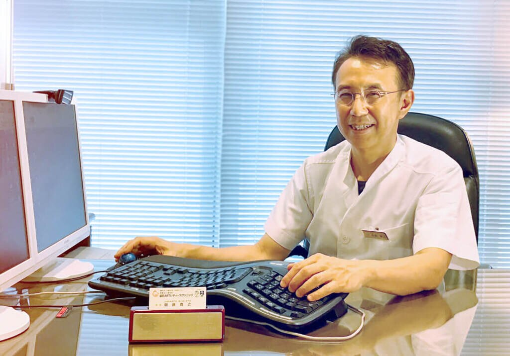 オンライン診療を行う際の朝倉先生のスタイル
