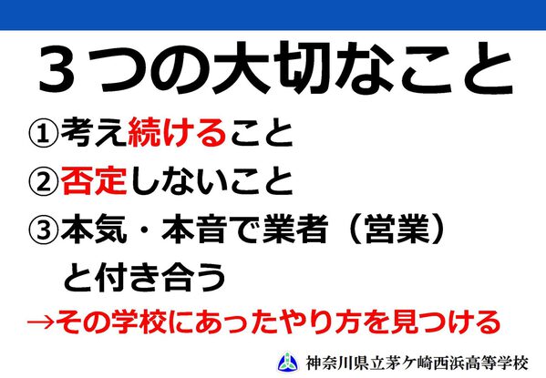 茅ケ崎西浜高等学校 神奈川 Studysapuri