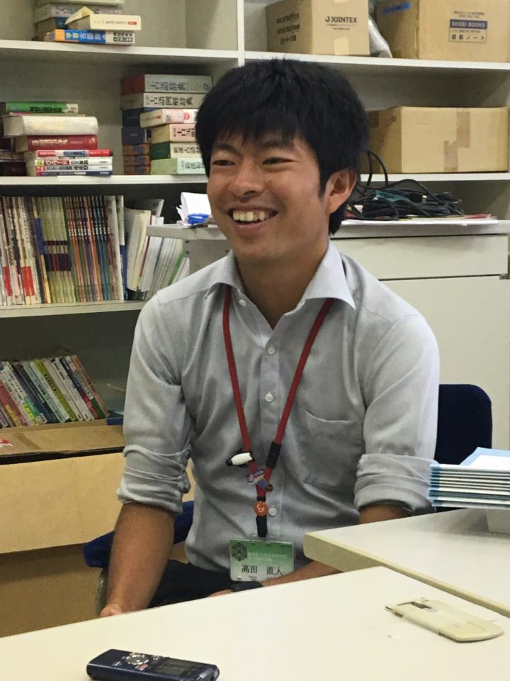 3年生進路担当・ICT担当・地理歴史（日本史）/ 高田直人先生