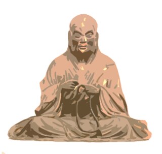 慈恵大師　元三大師　木像