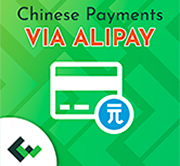 Chinese payment via Alipay