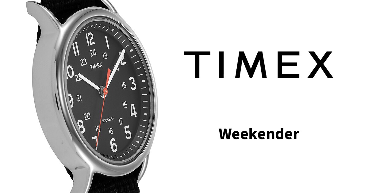 TIMEX(タイメックス) 腕時計 Weekender(ウィークエンダー) | 時計専門店ザ・クロックハウス