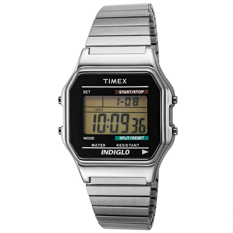 【新品】timex デジタルクラシック腕時計　タイメックス　シルバー