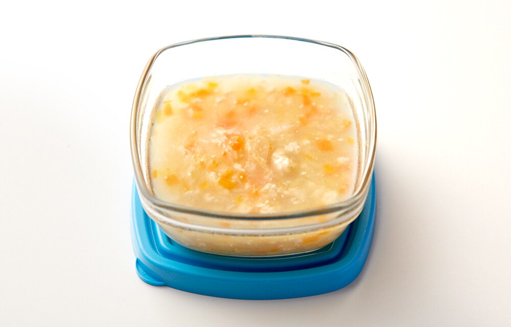 離乳後期 9 11か月 さつまいものシチュー ぴゅあ たっち 雪印メグミルクの粉ミルク