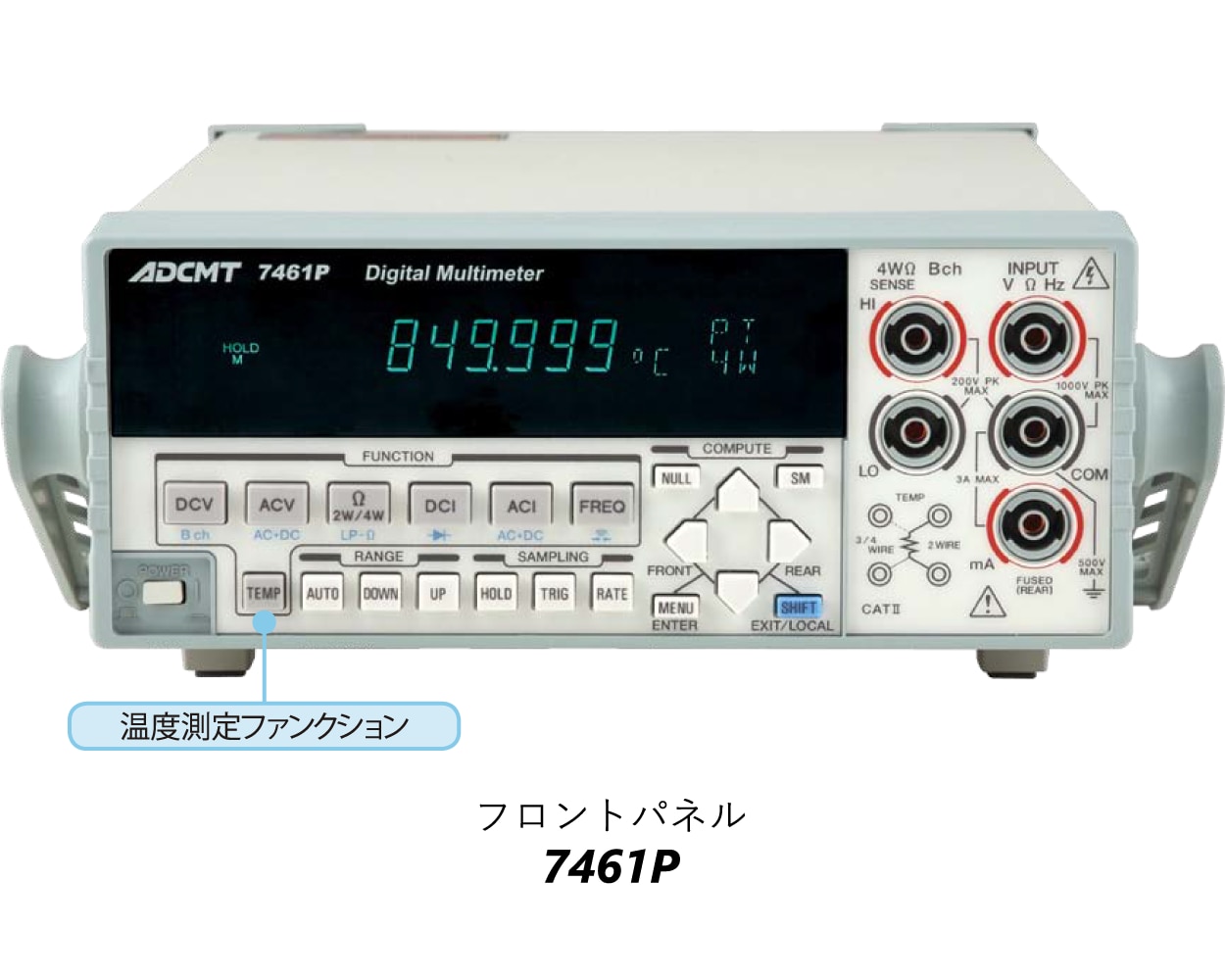 『ペンと箸』 デジタルマルチテスター　7451A アマチュア無線