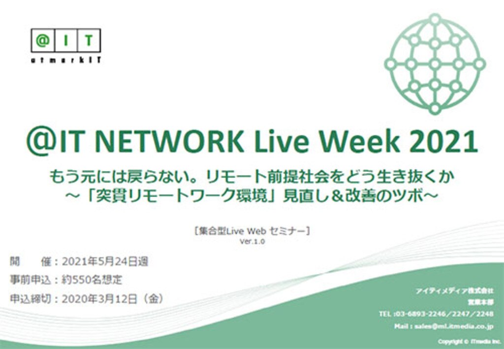 ＠IT NETWORK Live Week 2021