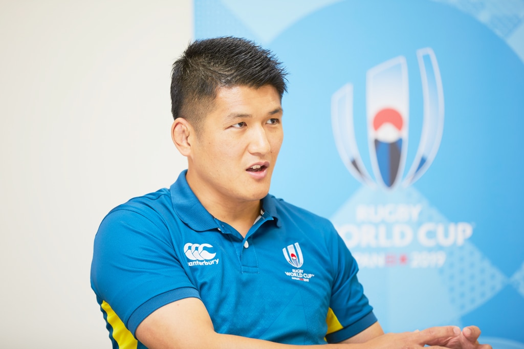 W杯 ラクビーワールドカップ2019 かたう ボランティア ポロシャツ W杯 ラクビーワールドカップ2019 かたう ボランティア ポロシャツ
