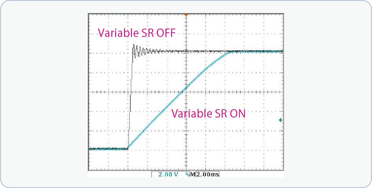 6253 Protection of Overshoot at Capacitive Load