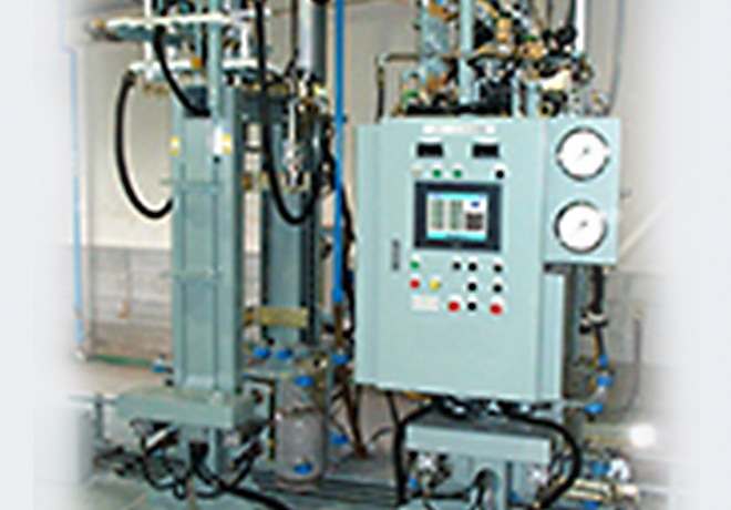 製品画像：ガス容器耐圧検査設備