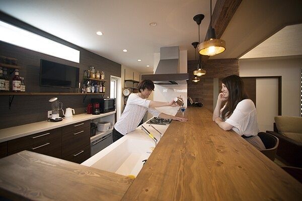バーカウンター、キッチン - 三重県の家具