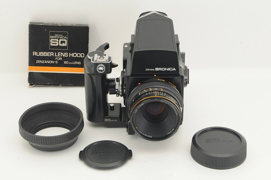 ゼンザブロニカ ZENZA BRONICA 二眼カメラ ETR S +ZENZANON MC 75mm F2