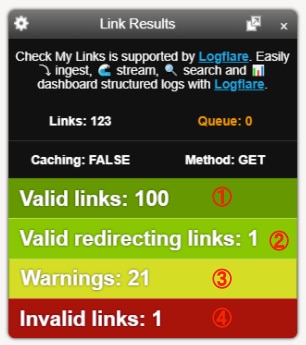 CheckMyLinks_手順3