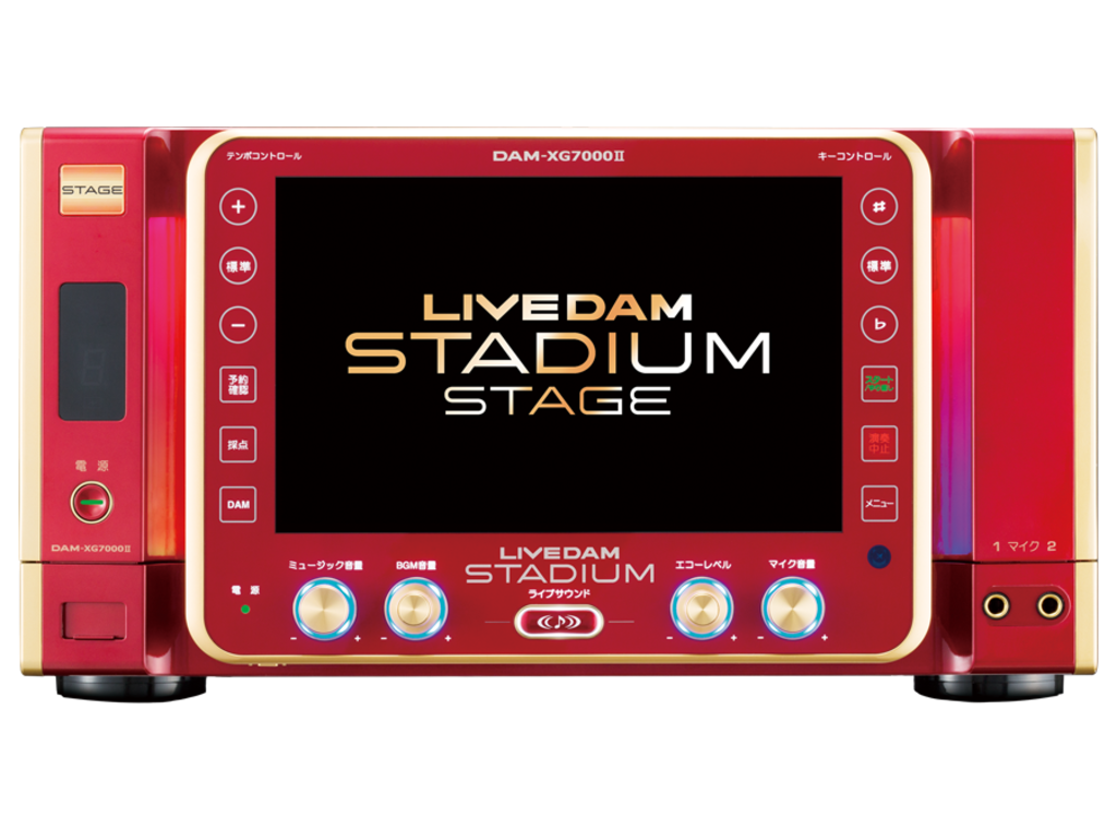 第一興商 DAM-XG7000II カラオケ LIVE DAM STADIUM STAGE ライブダム 