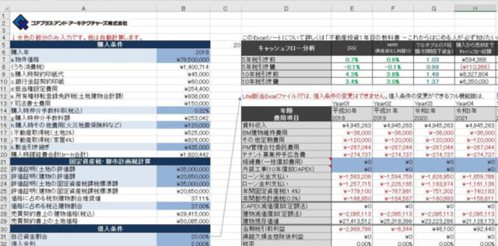 アパート経営シミュレーション！無料エクセルソフト5選を宅建有資格者