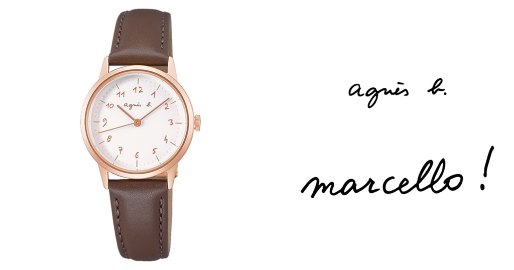 agnès b.(アニエスベー) MARCELLO ! | 時計専門店ザ・クロックハウス