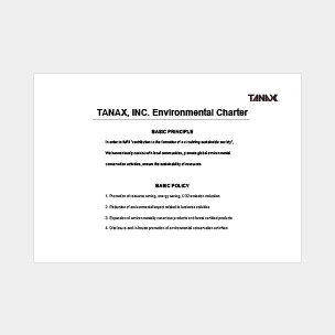 TANAX, INC. Environmental Charter