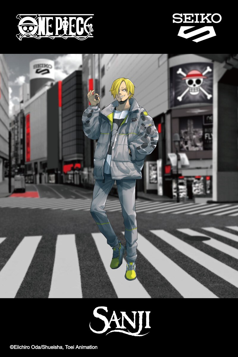ワンピース コラボレーション限定モデル Sanji サンジ Sbsa155 時計専門店ザ クロックハウス ワンピース コラボレーション限定モデル Sanji サンジ Sbsa155 時計専門店ザ クロックハウス