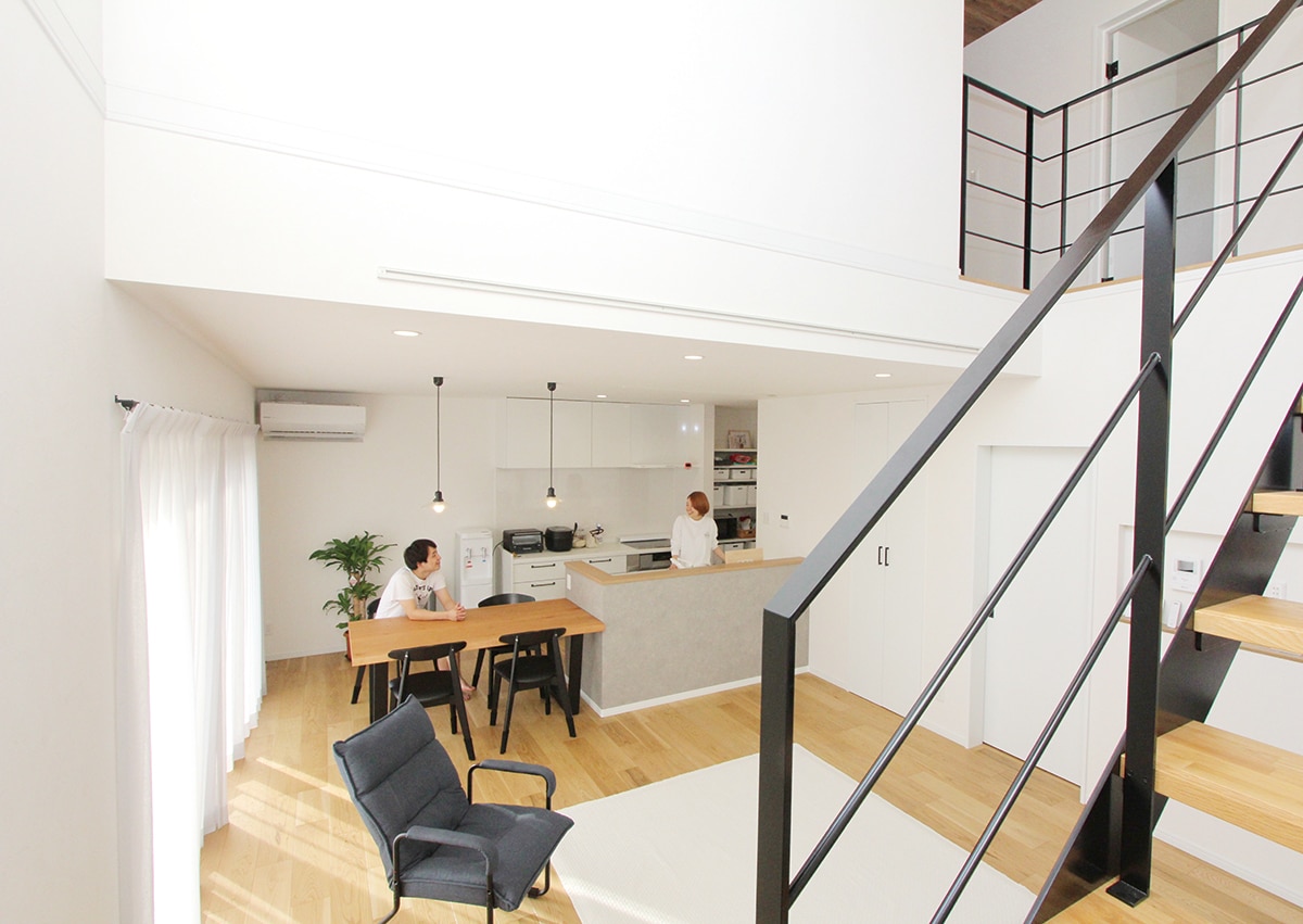 陽当たり良好 Ii型キッチン ベランダなし 夫婦の希望とプロの視点で暮らしやすい家に 平成不動産