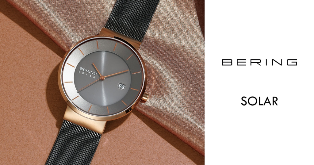 2022秋冬新作】 BERING(ベーリング) 腕時計ソーラー ウォッチ