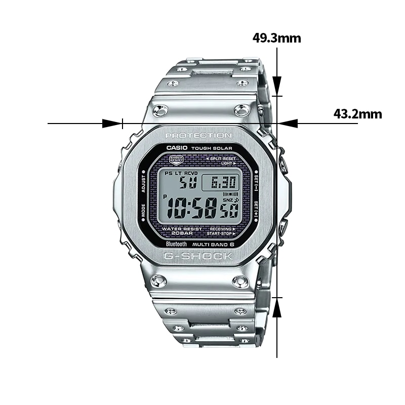G-SHOCKフルメタル「GMW-B5000D-1JF」レビュー！ | 時計専門 