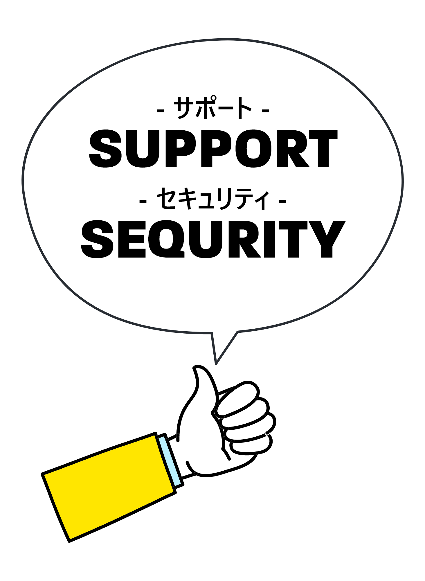 サポートとセキュリティ