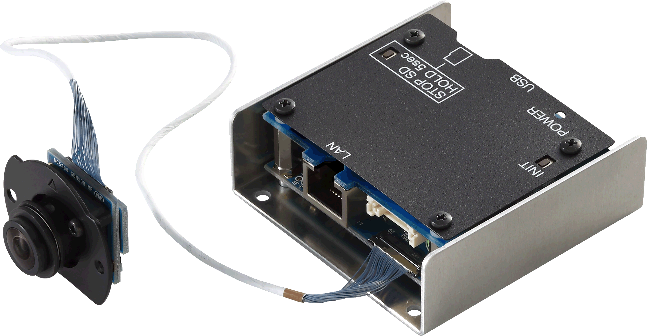 ポチカメ 有線⁄無線LAN対応ネットワークカメラ 白 100万画素 未使用