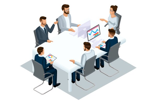会議のイラスト