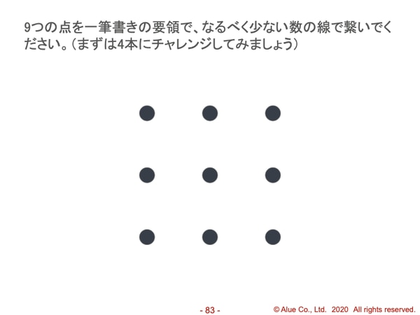 見えている課題は 氷山の一角 にすぎない アルー株式会社