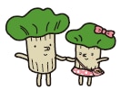 マツタロウとロジーナ（荒川化学工業のキャラクター）