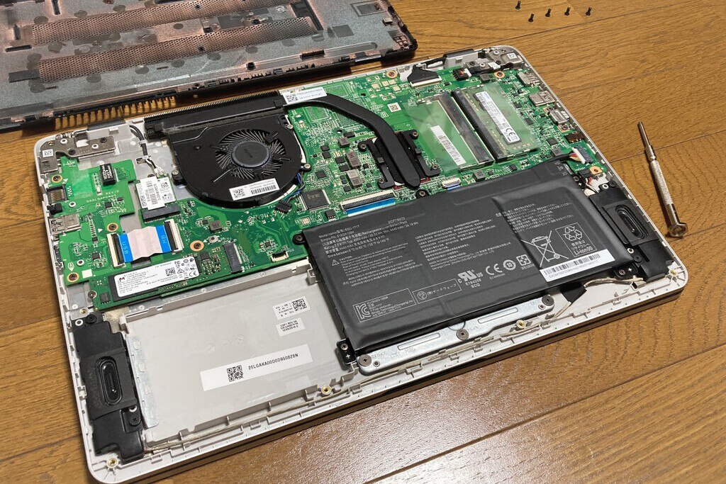 NECノートパソコン修理、HDDの劣化でWindows起動しない | ドスパラの