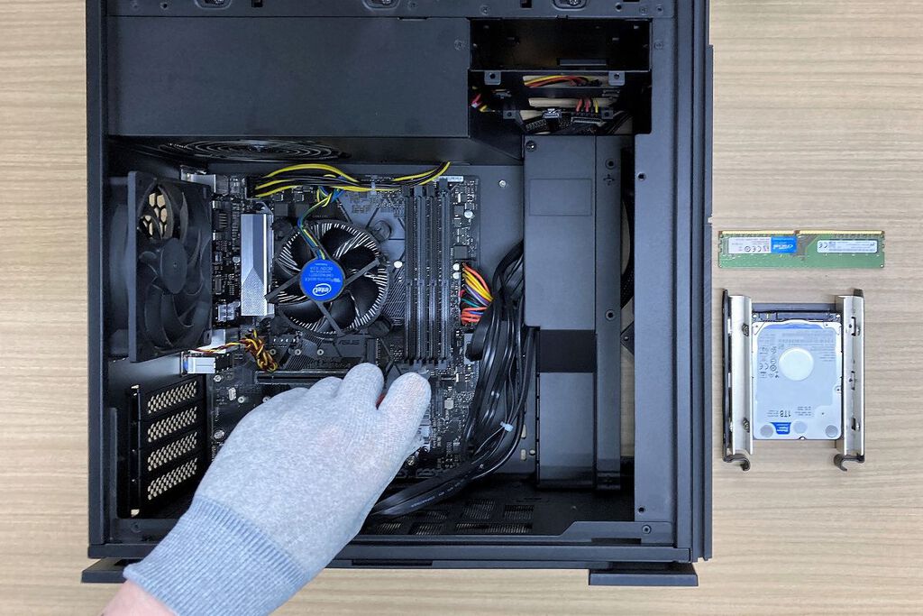 パソコン修理 起動しないデスクトップPCのSSD交換事例 ドスパラ浜松店