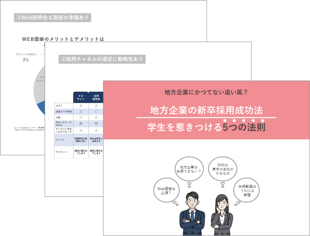 地方企業の新卒採用成功法