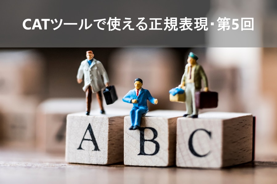 CATツールで使える正規表現 川村インターナショナルの翻訳ブログ