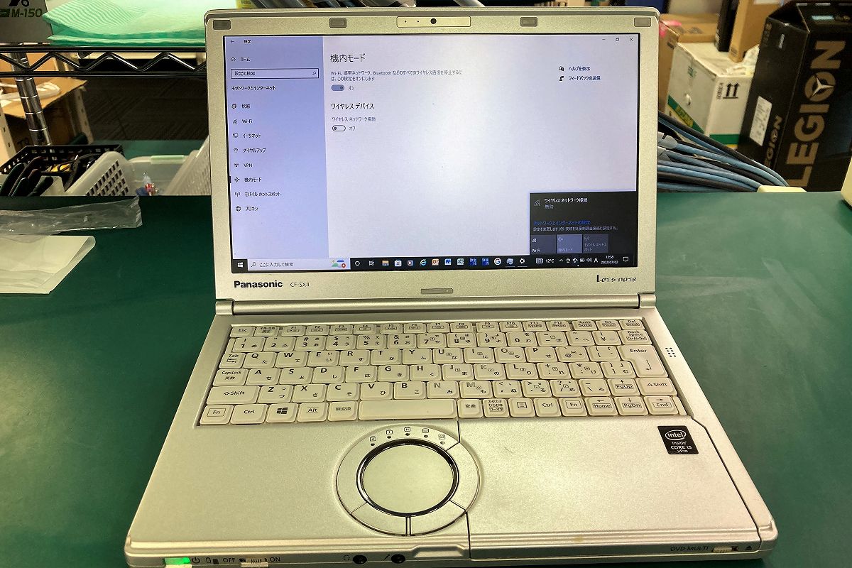 パナソニックノートパソコン修理、Let's note SX4 CF-SX4EDHCS が ...