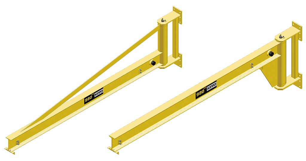 象印 ウォール型ジブクレーン LWJ-052 (LWJ-00520) (0.5t Lタイプ) 直送品 象印 ウォール型ジブクレーン LWJ-052 (LWJ-00520) (0.5t L